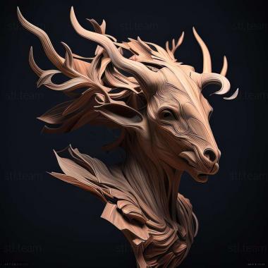 3D модель Megasoma actaeon (STL)